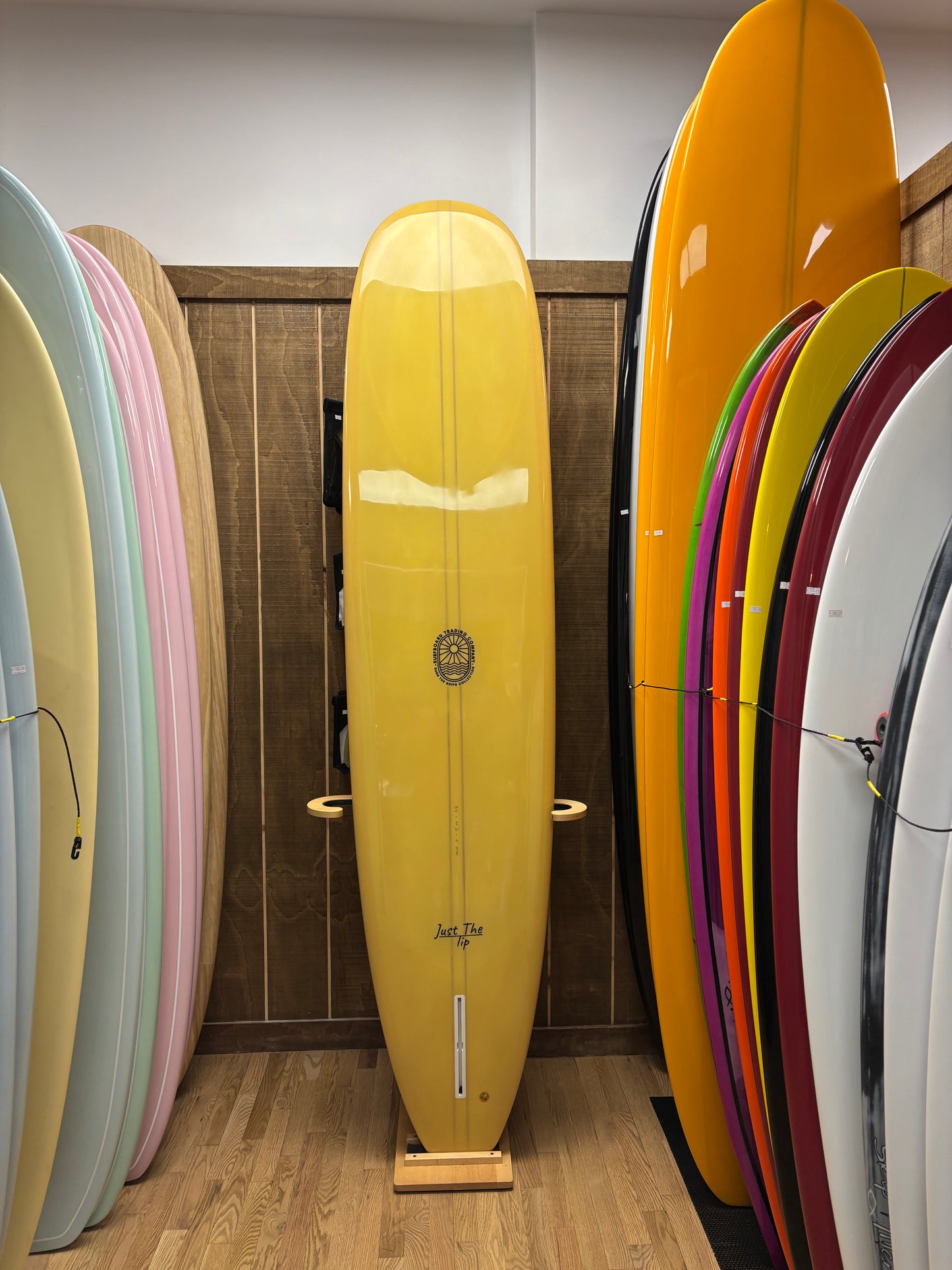 8’6 Baby Log Yellow