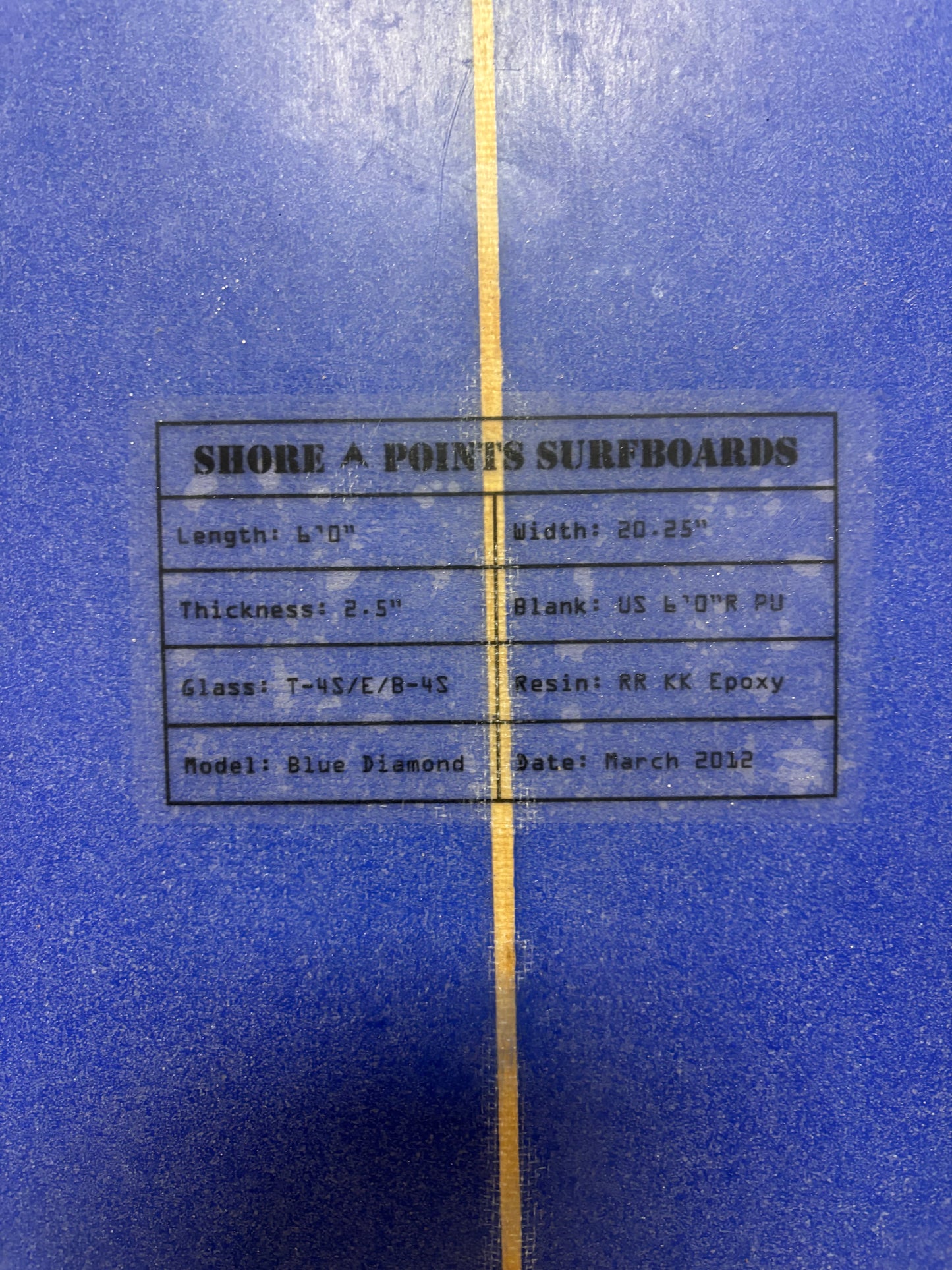 6’0 Shore Points