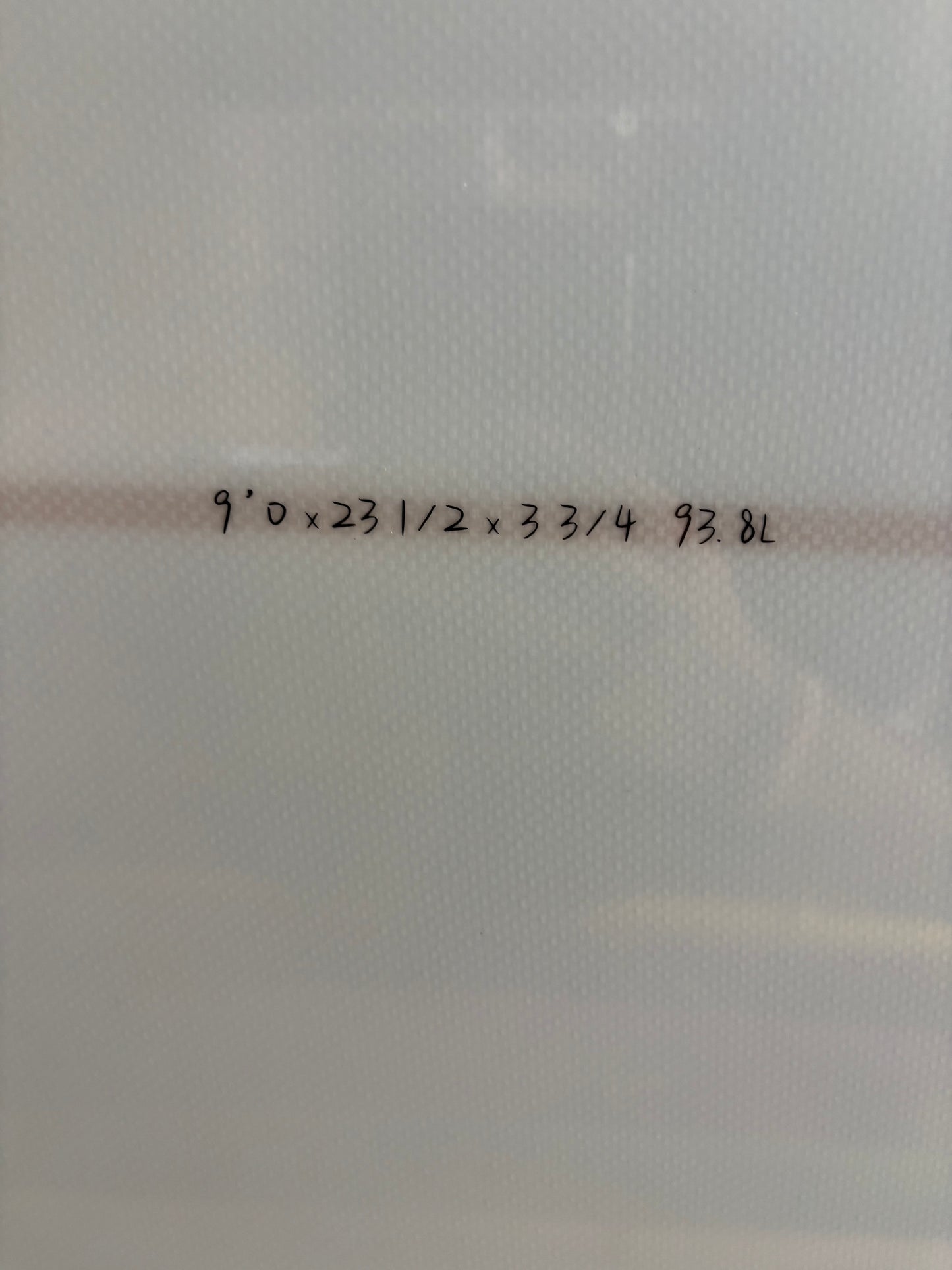 9’0 Baby log blue