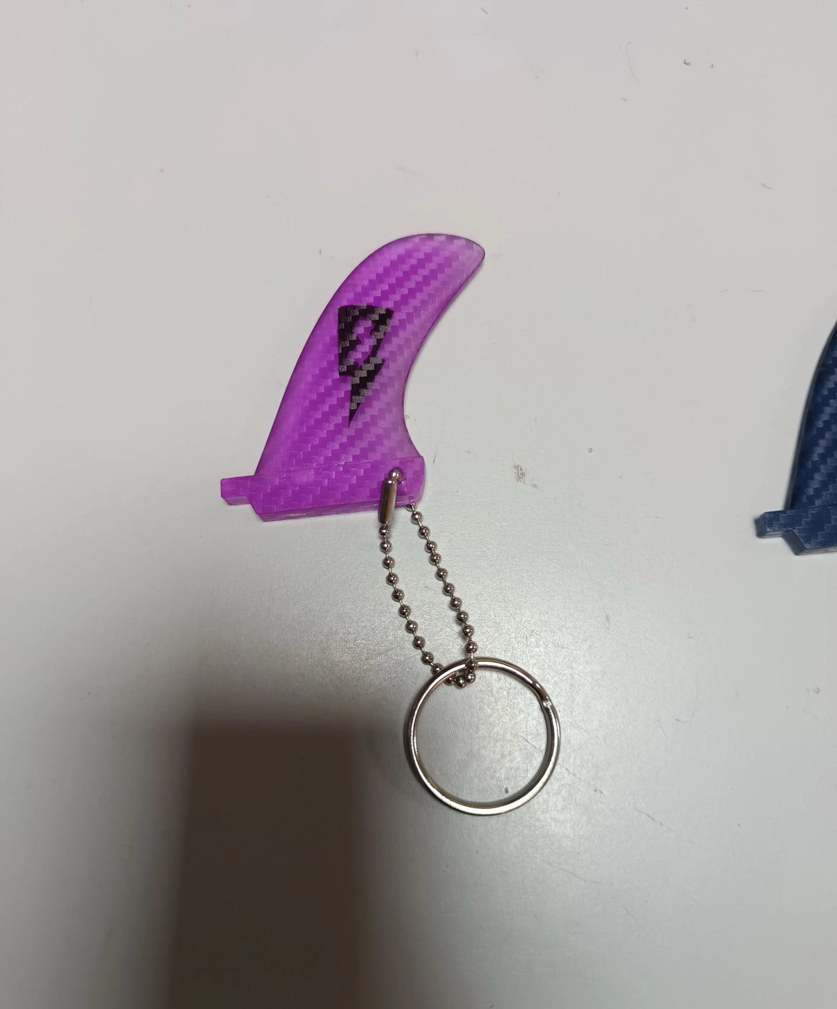 SurfnSpark Fin Keychain