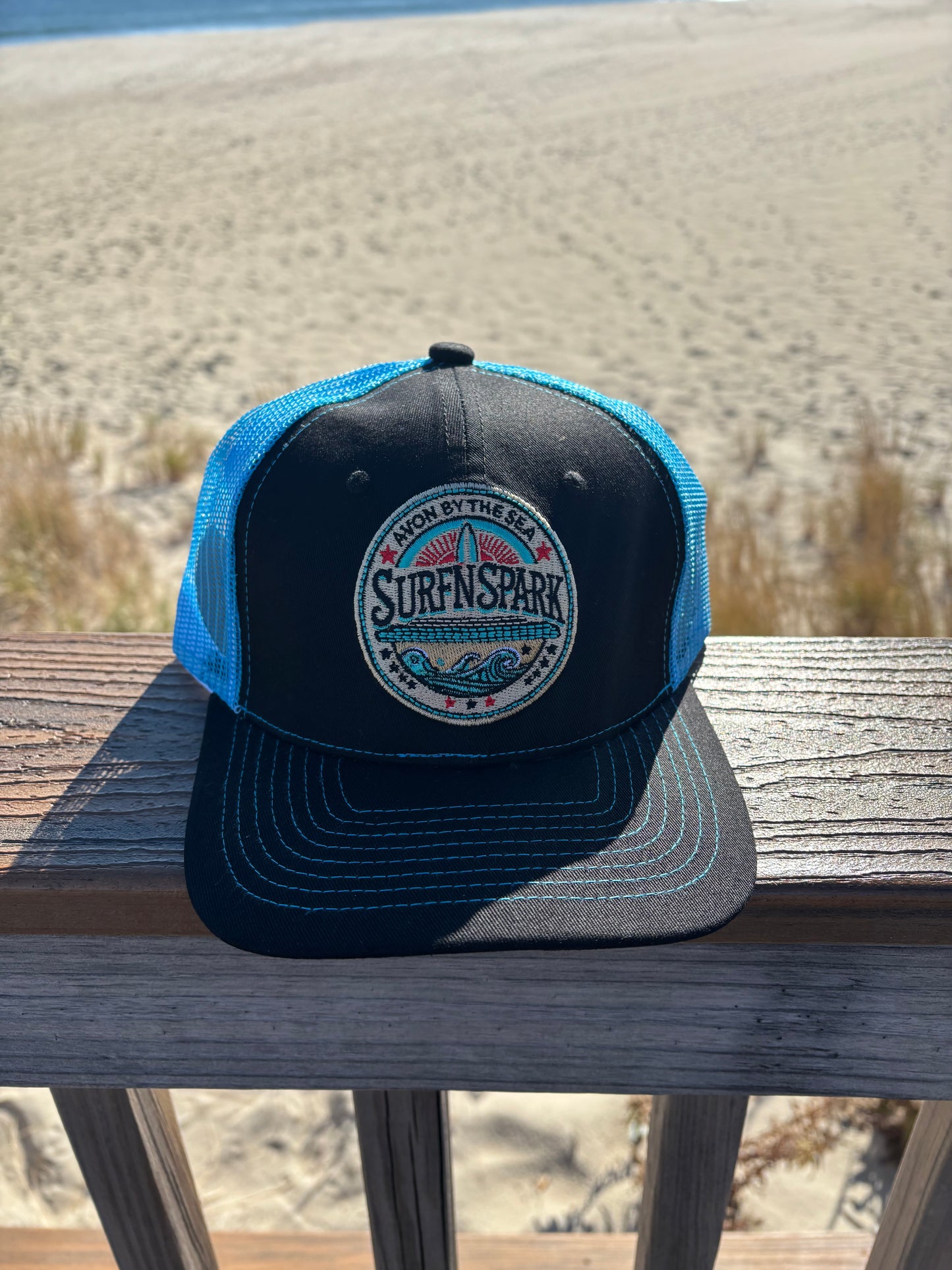 Surfnspark Avon Trucker Hat (Blue)