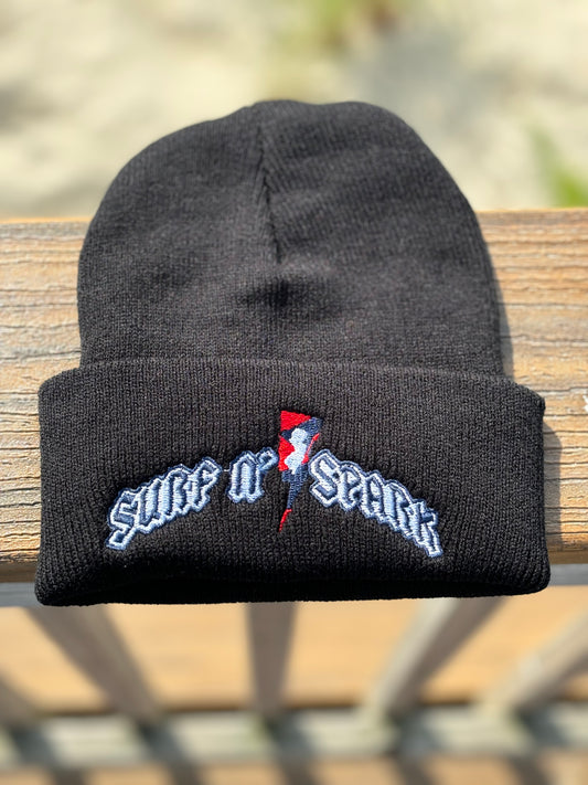 Surfnspark Beanie (Black)