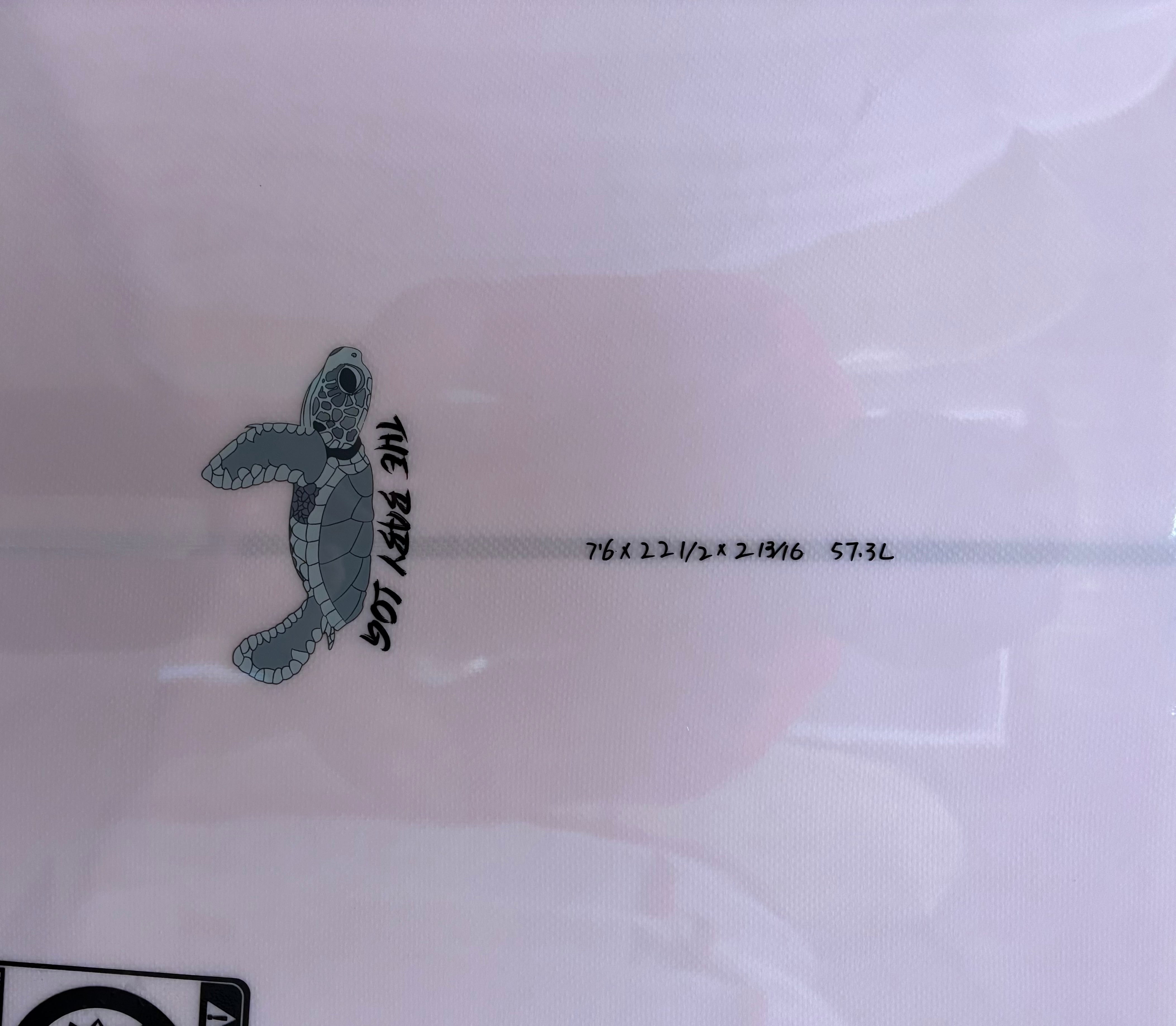 7’6 Baby Log Lavender