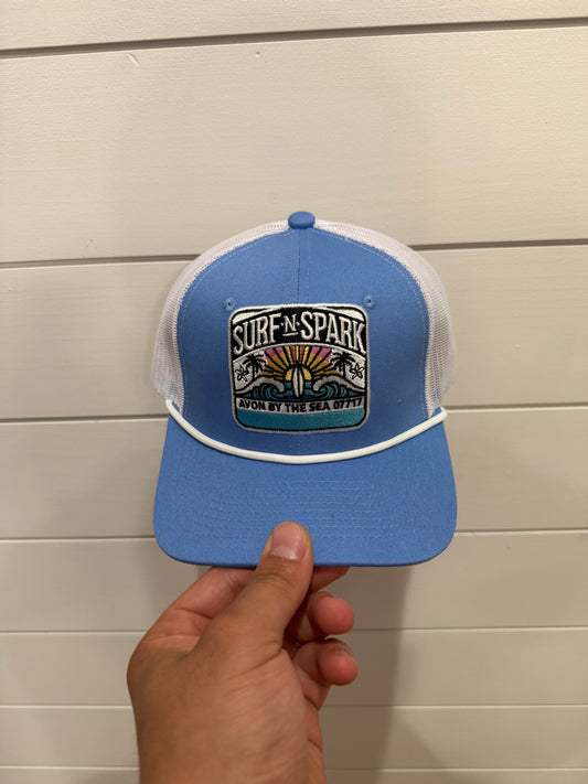 Surfnspark Avon Trucker Hat (Blue)