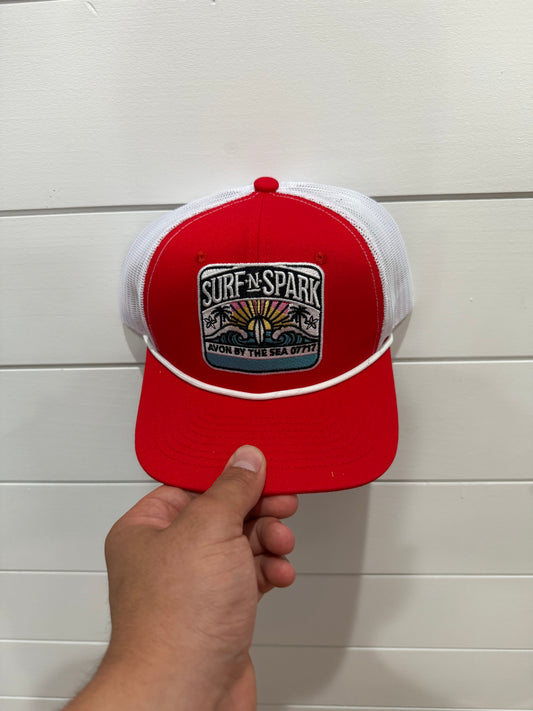 Surfnspark Avon Trucker Hat (Red)