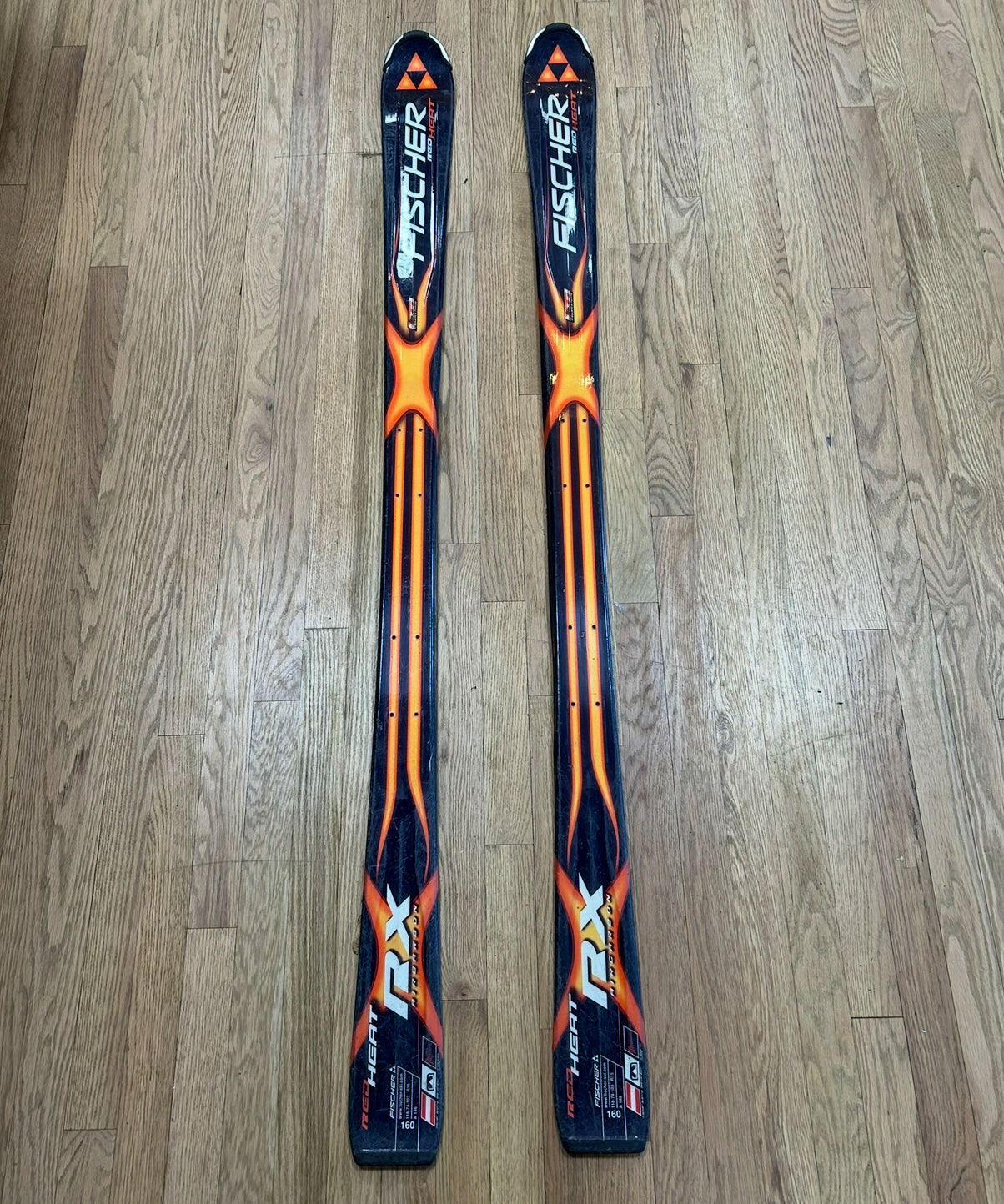 Fischer RX Heat Skis — 160cm