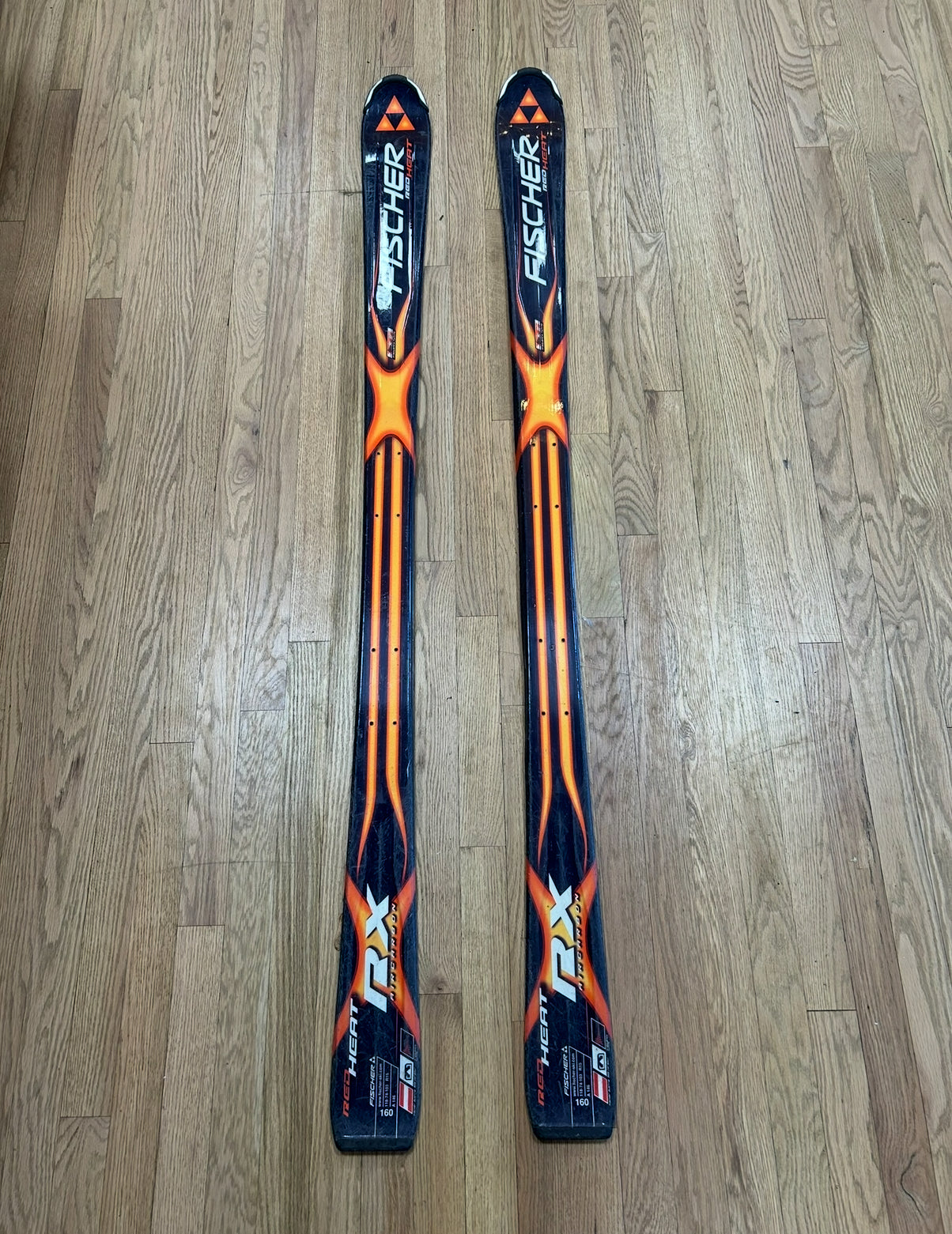 Fischer RX Heat Skis — 160cm