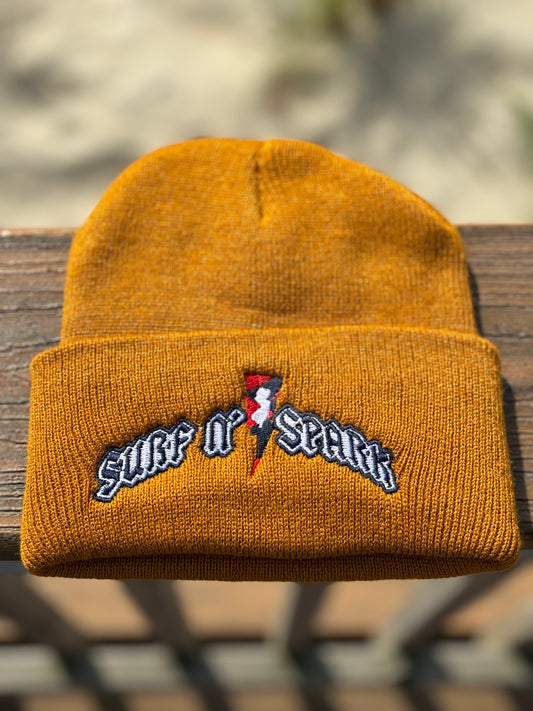 Surfnspark Beanie (Brown)