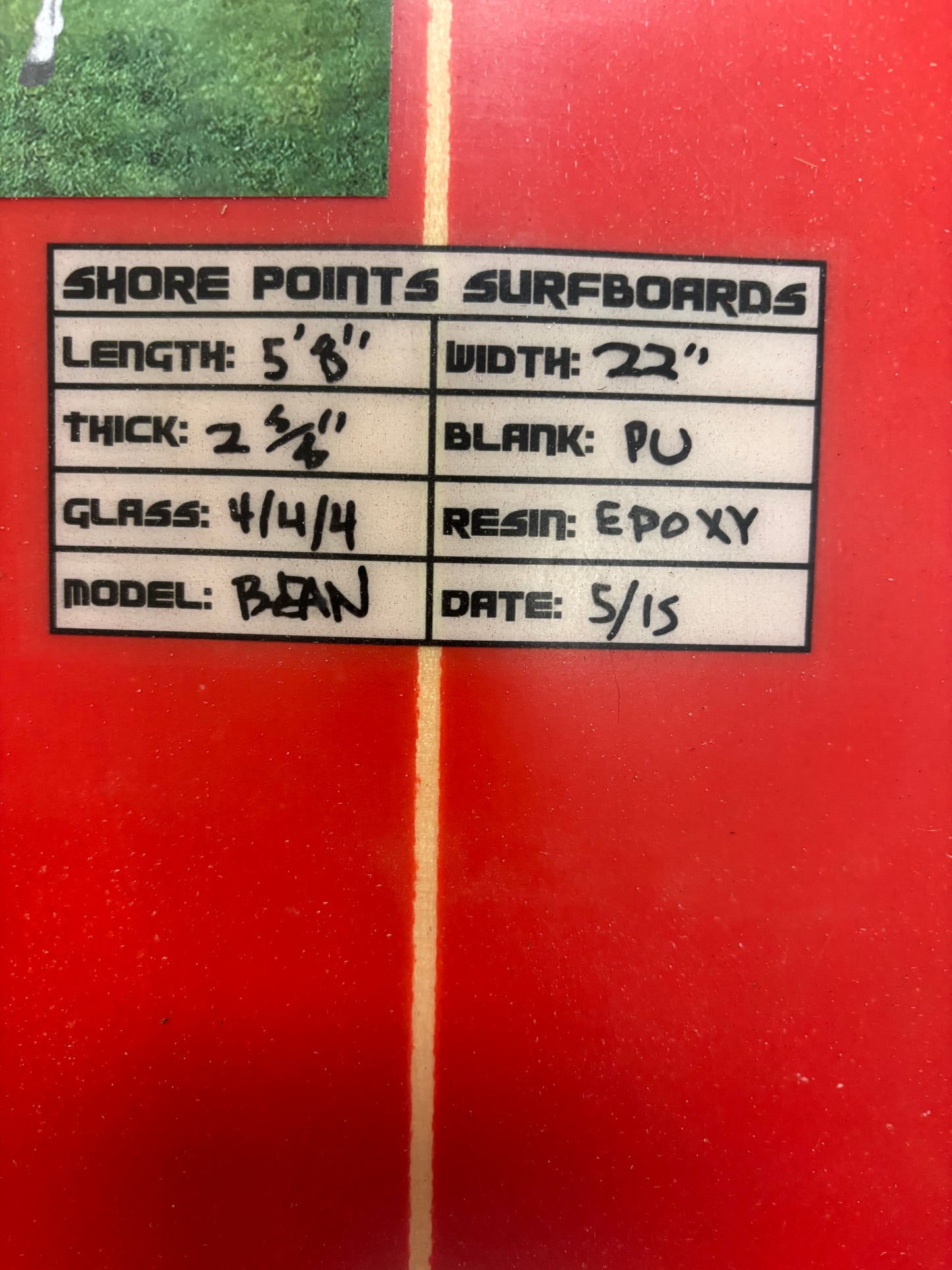 5’6 Shore Points The Bean