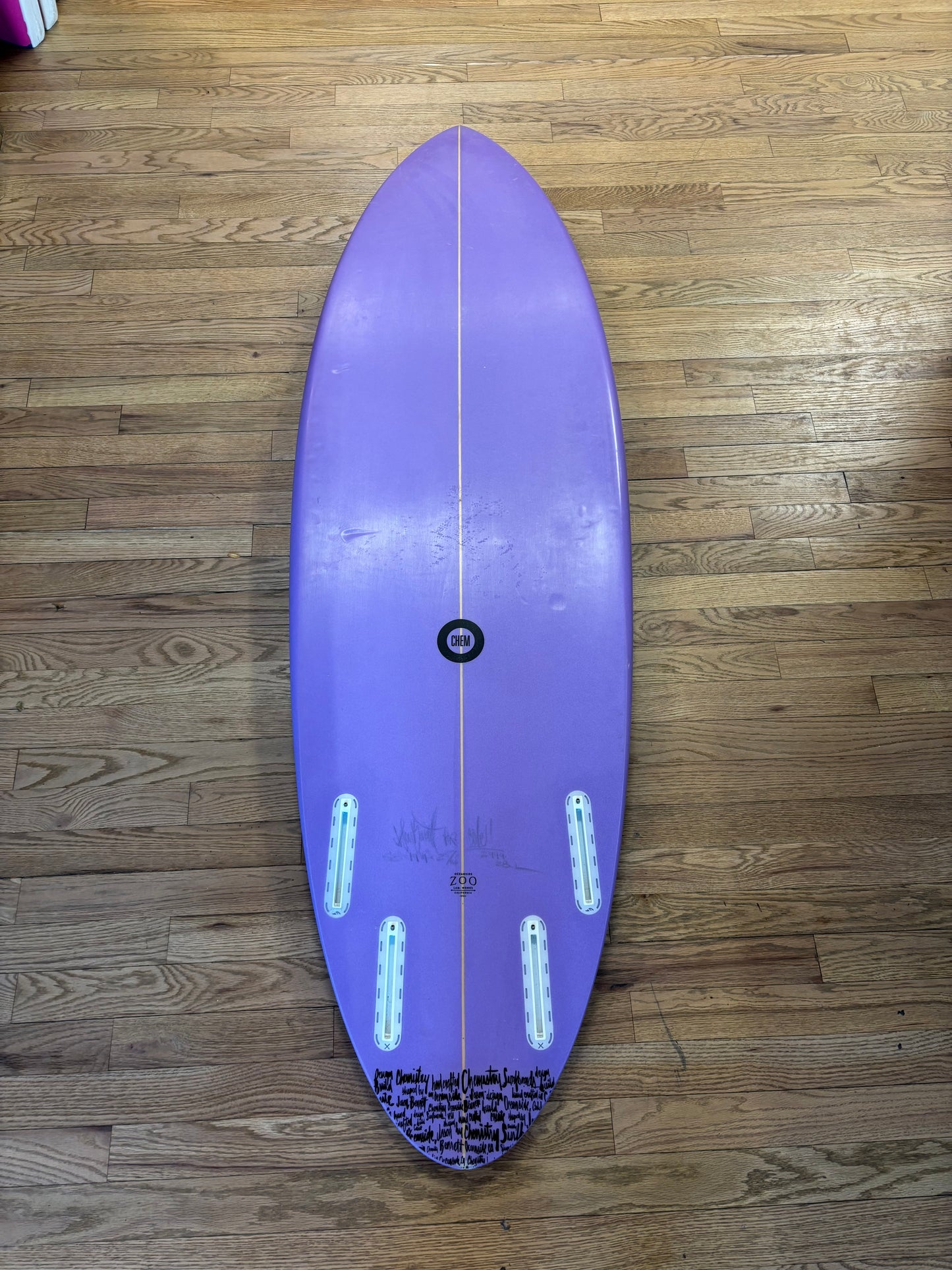 5’8 Chemistry Custom Quad