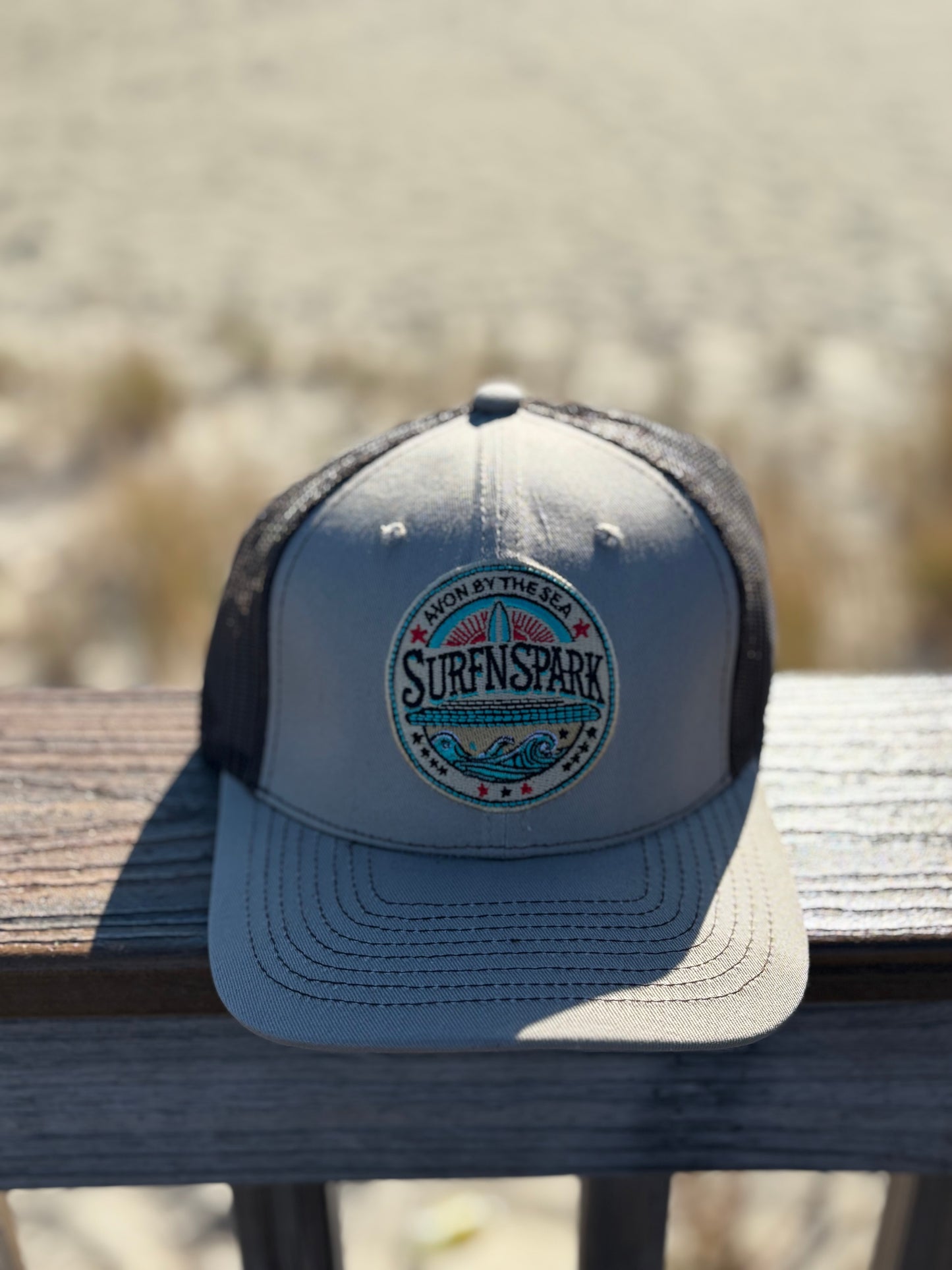 Surfnspark Avon Trucker Hat (Grey)