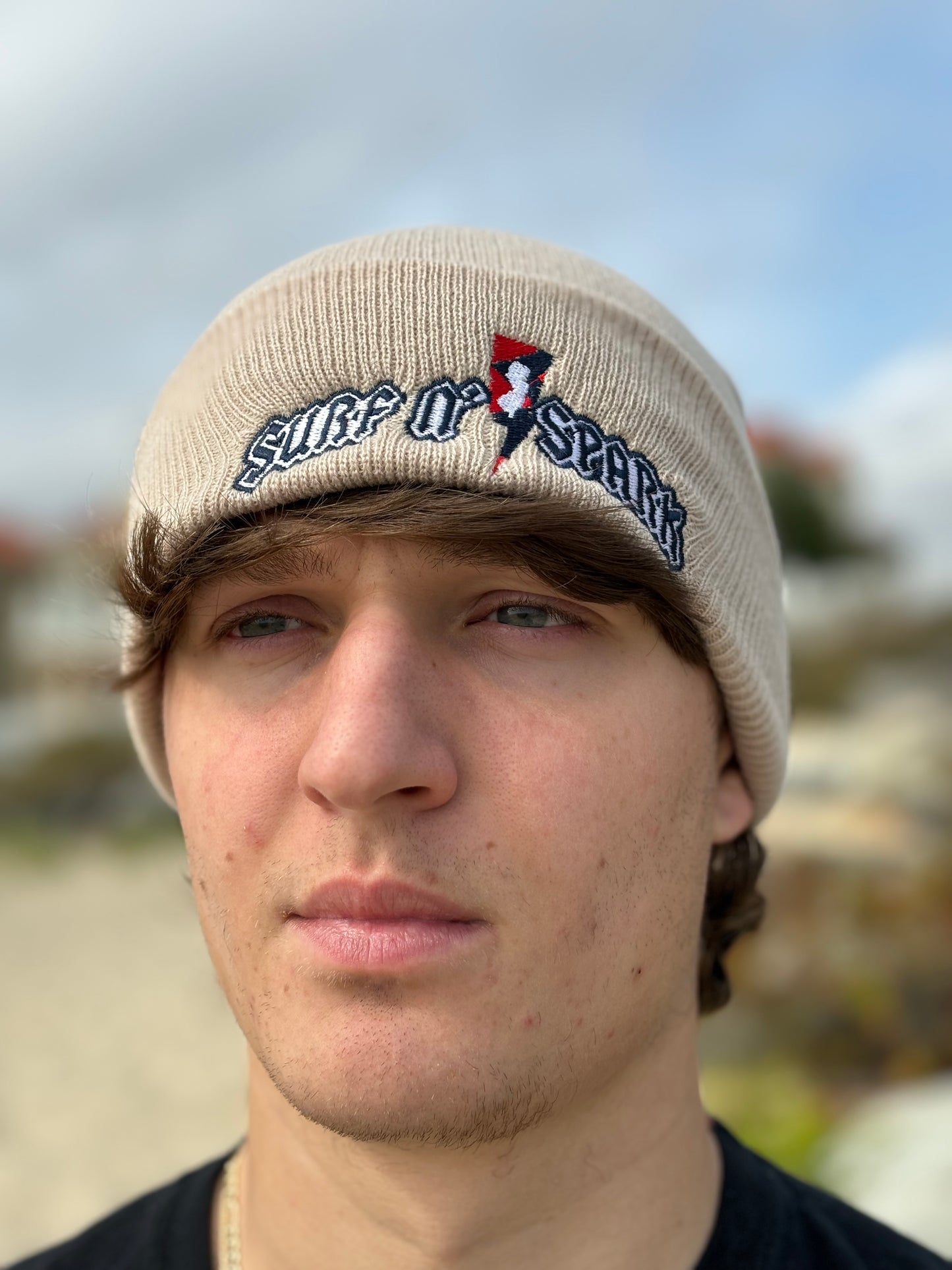 Surfnspark Beanie (Tan)