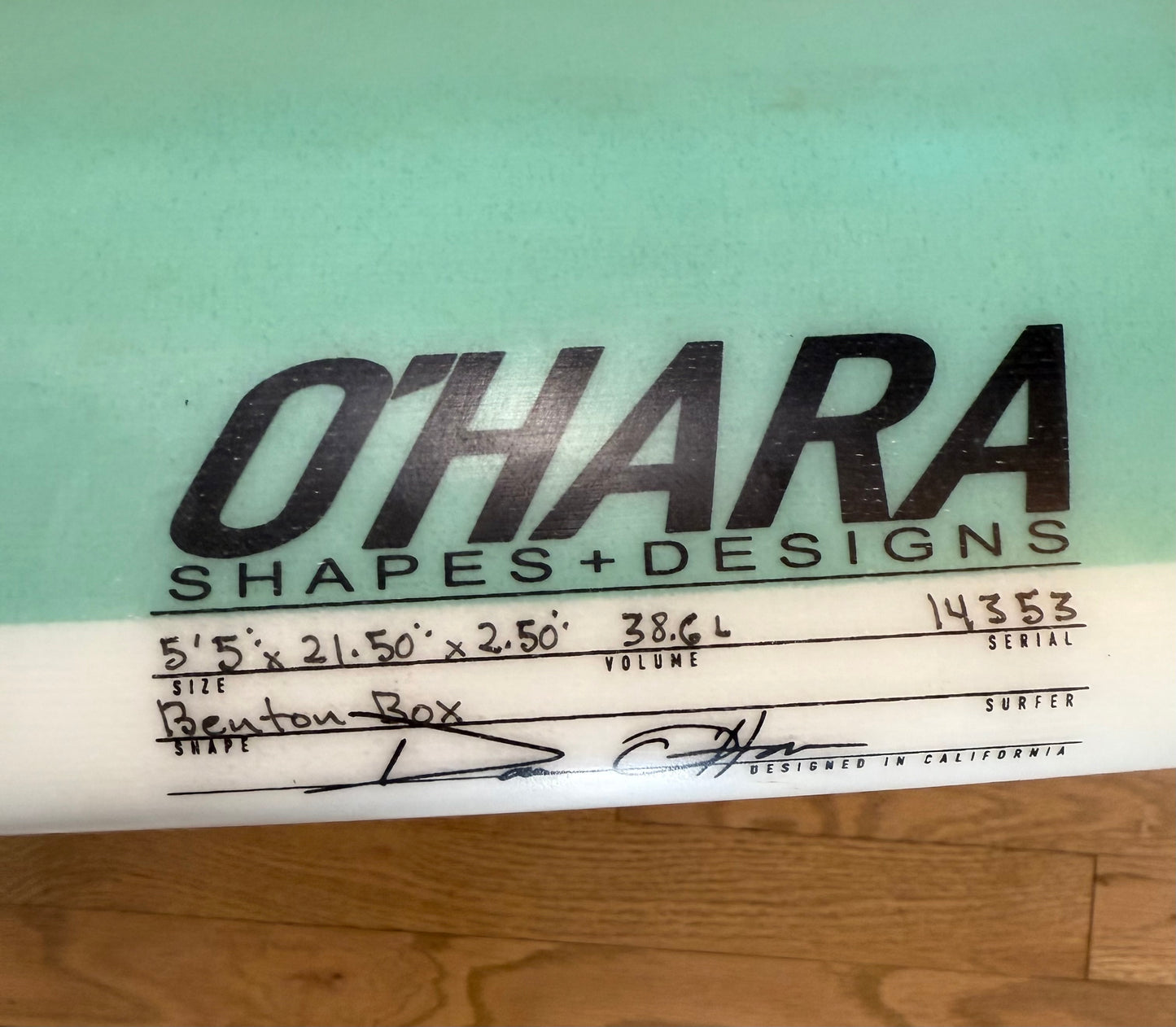 5’5 Ohara Solid Bento Box