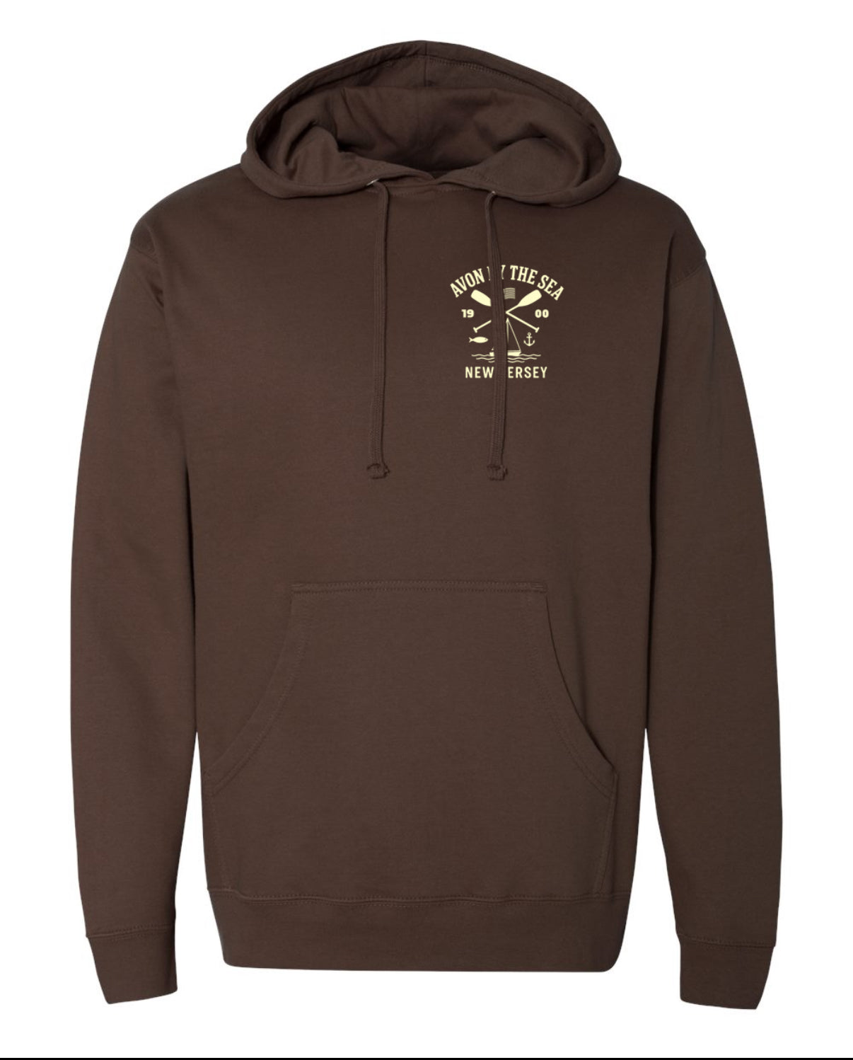 Surf n Spark x East Waves Hoodie – Sage Green