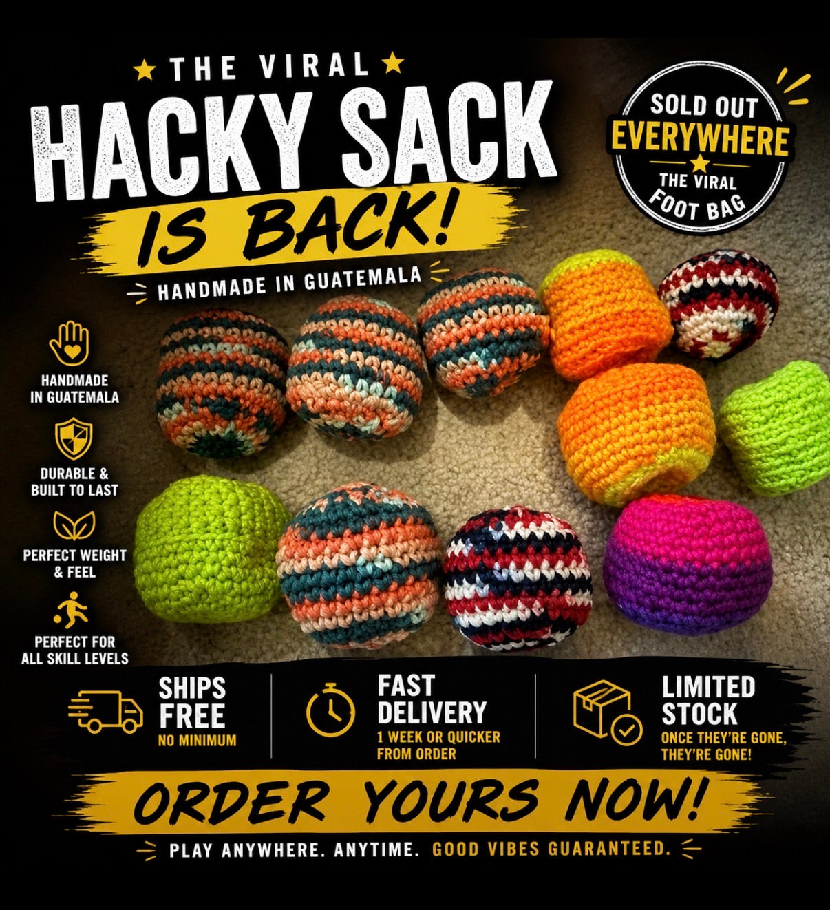 Hacky Sack (Footbag) – SurfNSpark