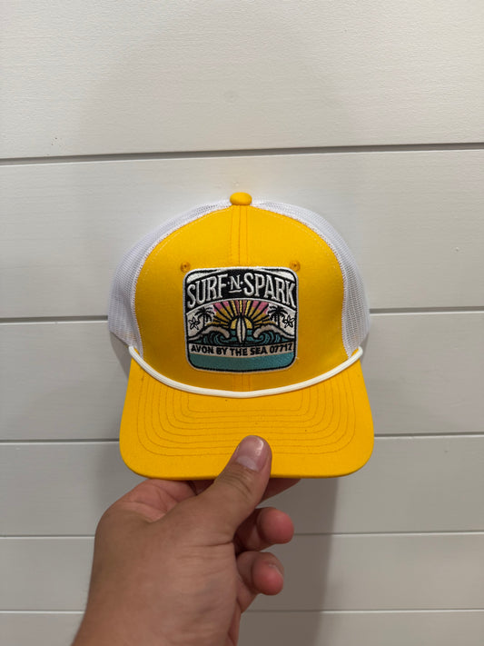 Surfnspark Avon Trucker Hat (Yellow)