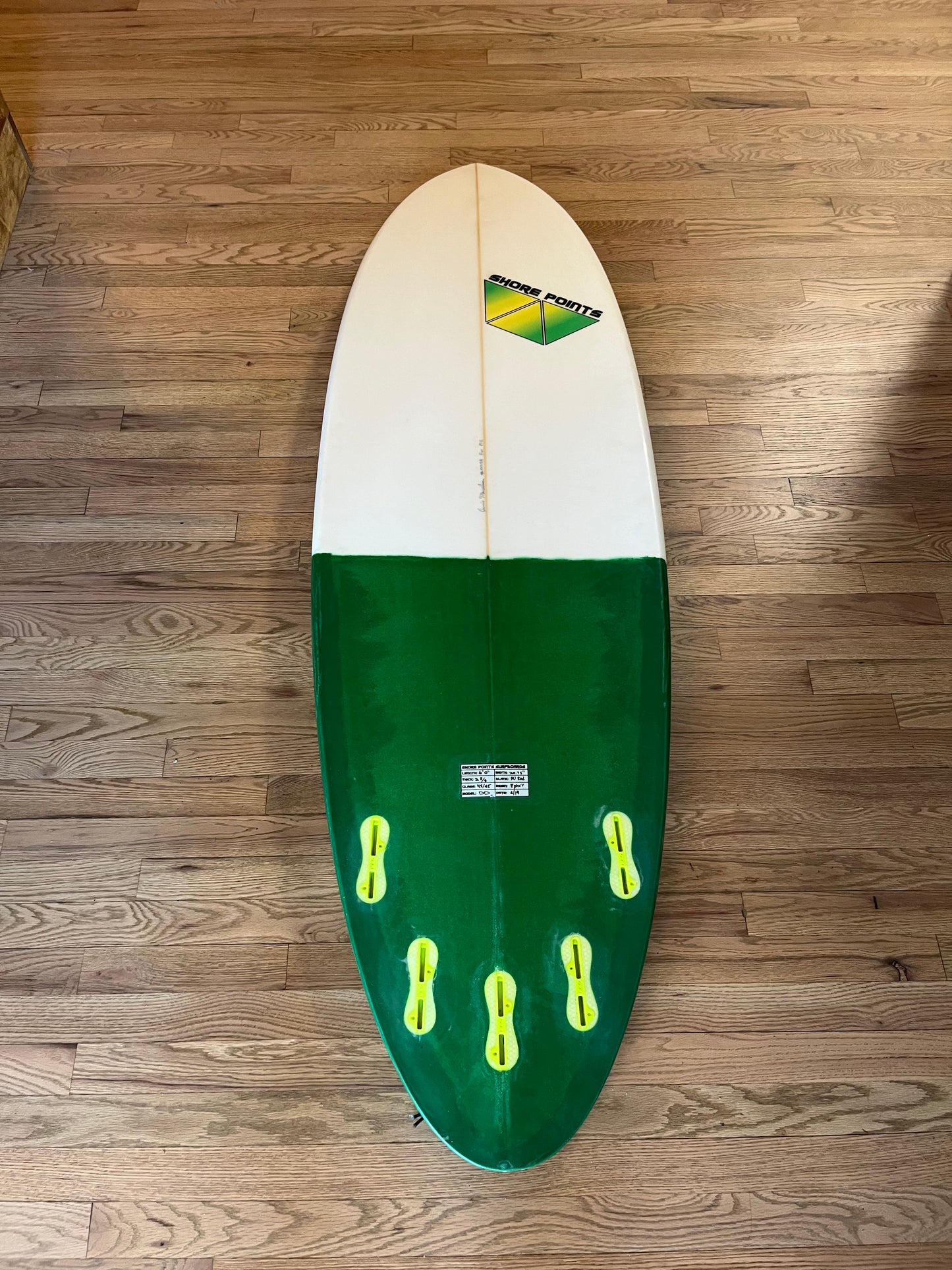 6’0 Shore Points Green