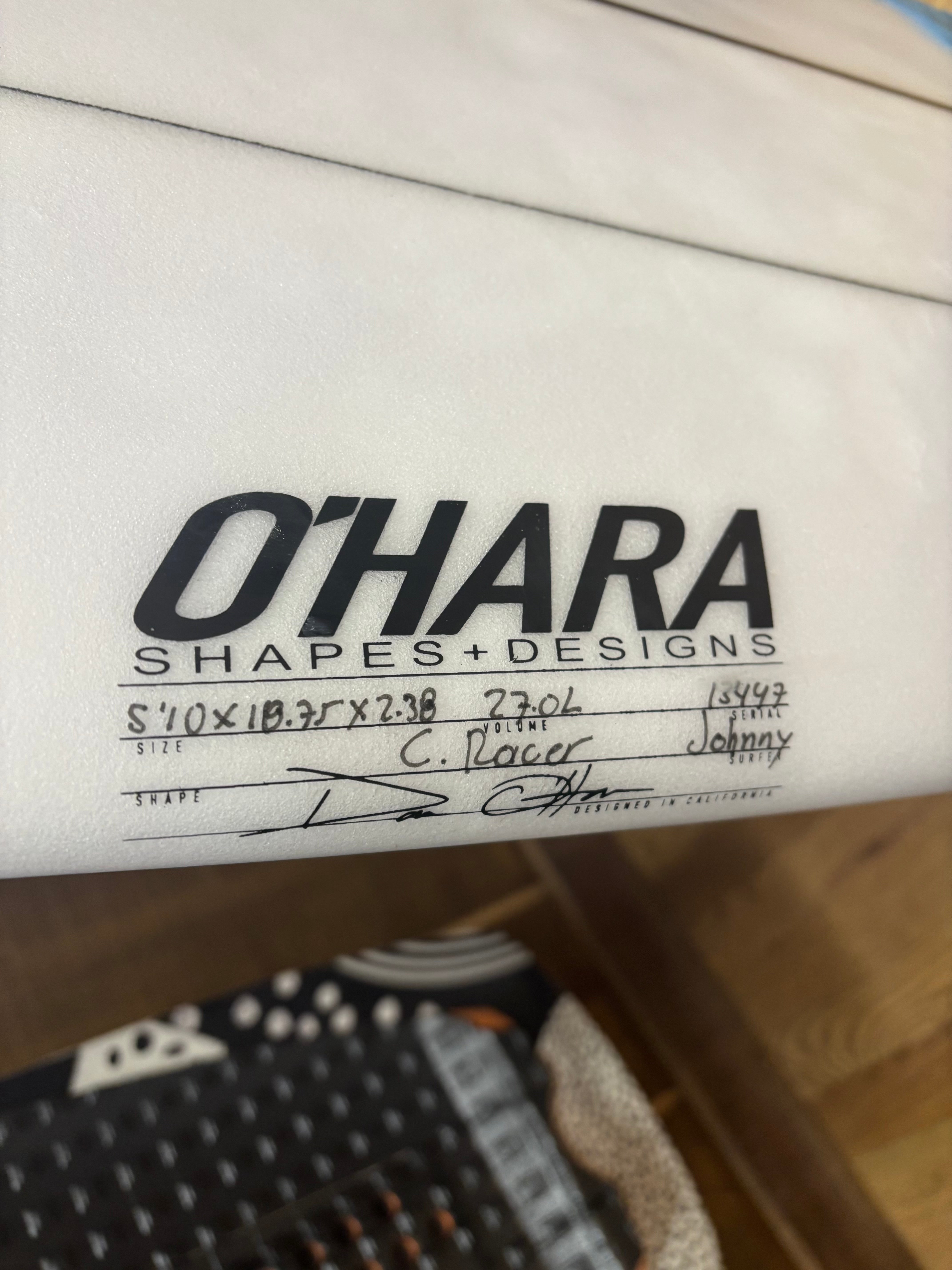 5’10 Solid Ohara