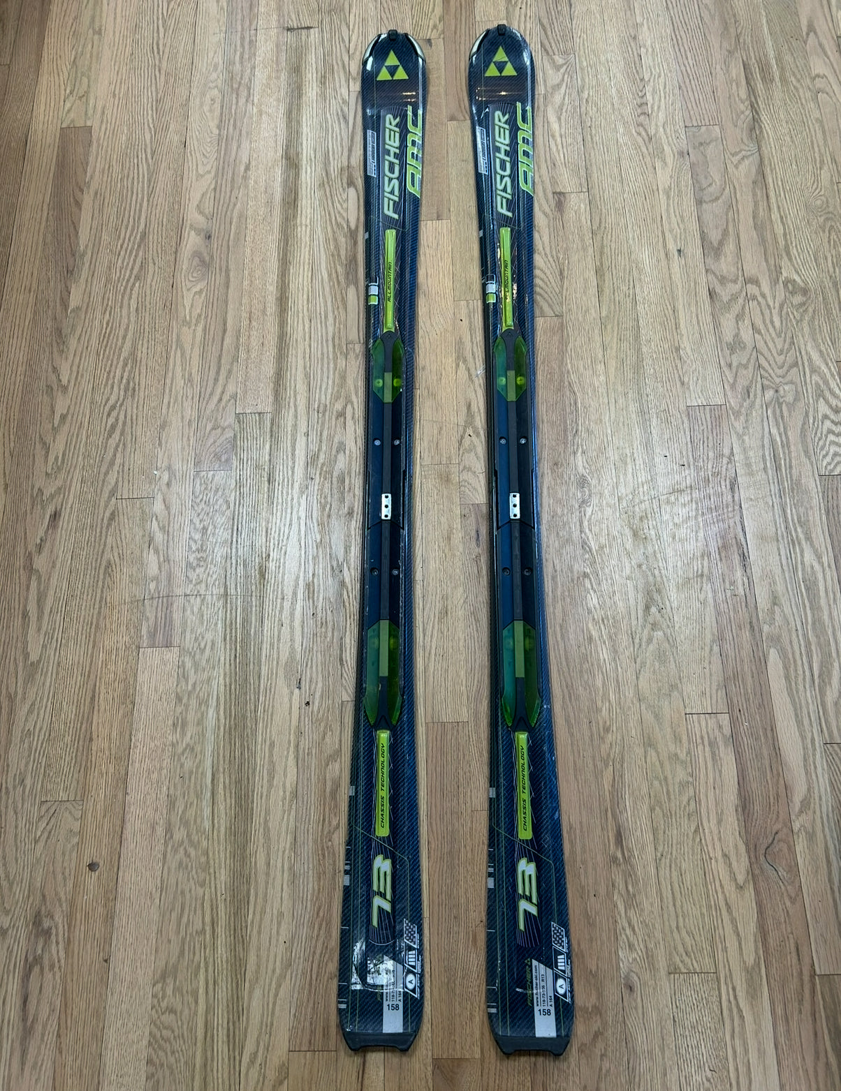Fischer AMC 73 Skis – 158cm (Skis Only)
