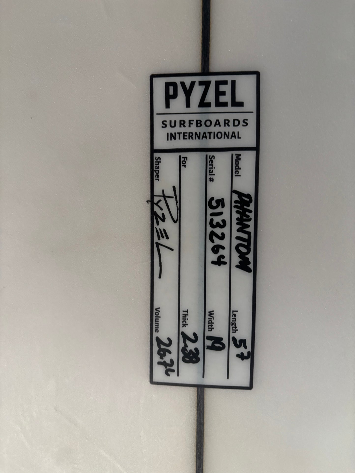 5’7 Pyzel Phantom