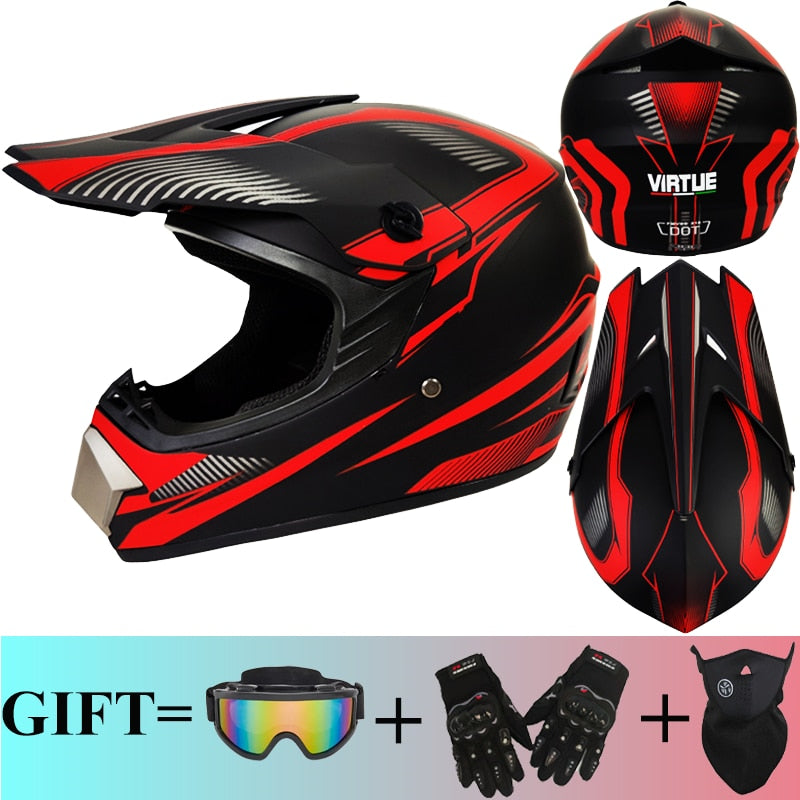 Motor Bike Cross Racing Motorcycle Helmet Safety Enduro Capacete Motorrad Cascos Downhill Bicycle Engine Cafe Racer ATV Helmets