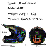 Motor Bike Cross Racing Motorcycle Helmet Safety Enduro Capacete Motorrad Cascos Downhill Bicycle Engine Cafe Racer ATV Helmets
