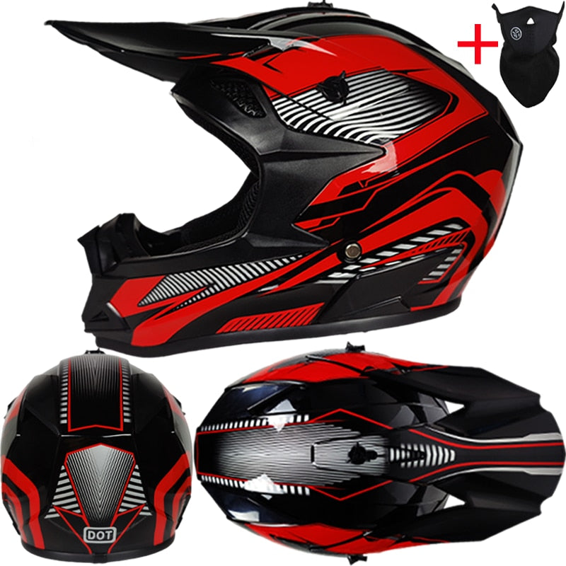 Motor Bike Cross Racing Motorcycle Helmet Safety Enduro Capacete Motorrad Cascos Downhill Bicycle Engine Cafe Racer ATV Helmets