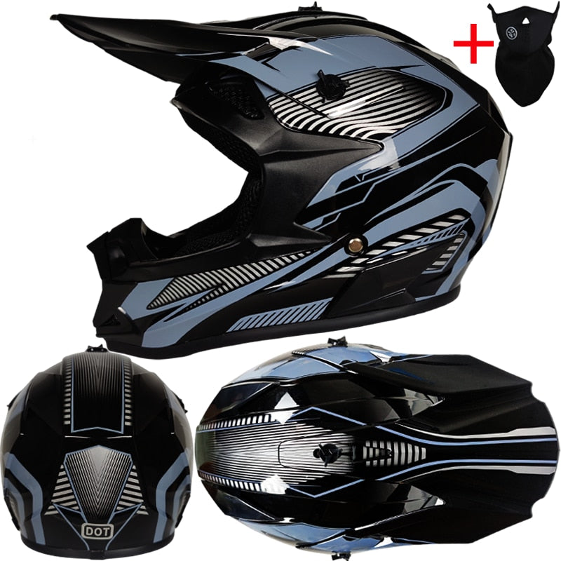 Motor Bike Cross Racing Motorcycle Helmet Safety Enduro Capacete Motorrad Cascos Downhill Bicycle Engine Cafe Racer ATV Helmets