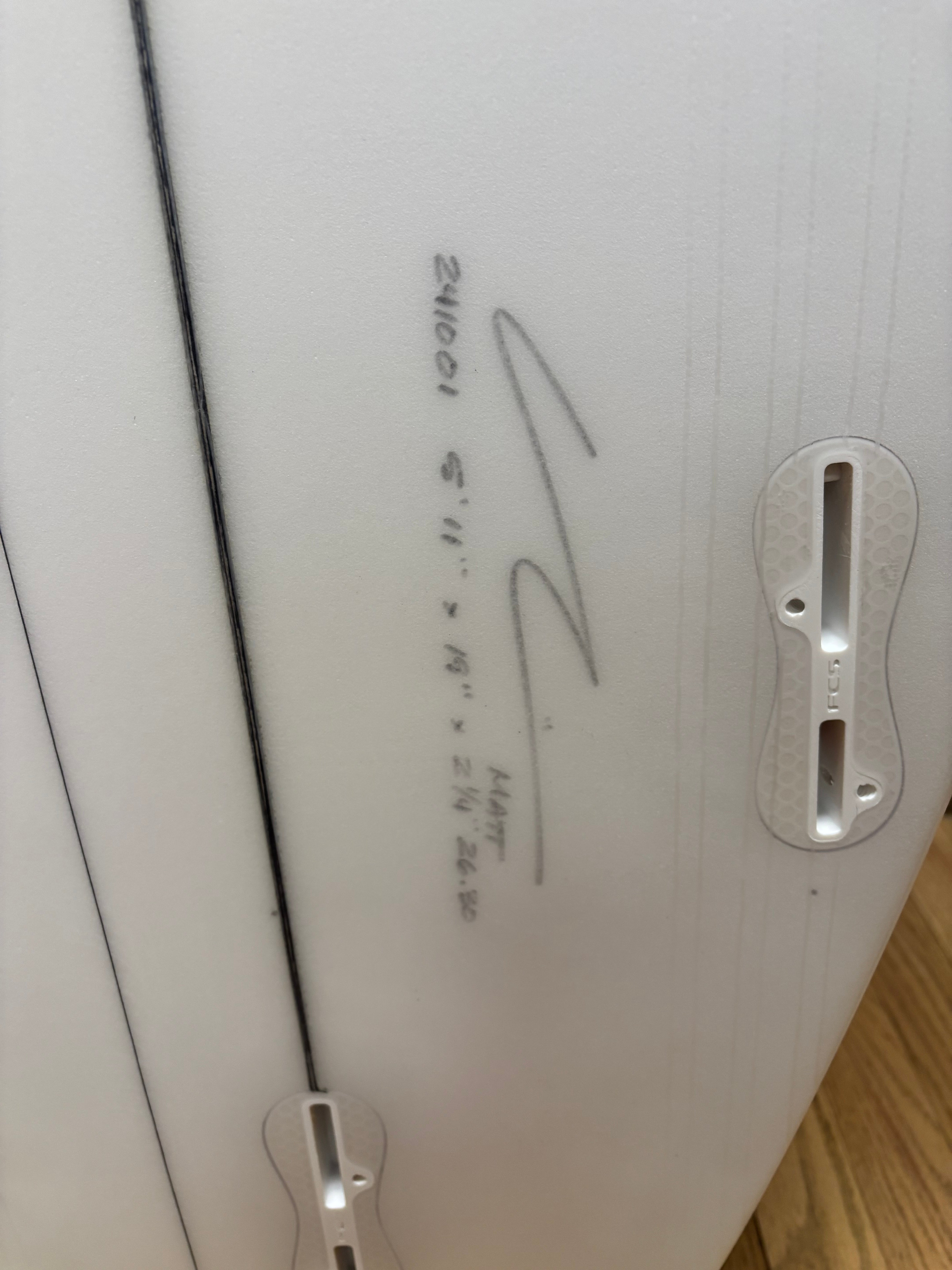 5'11 Chilli Custom – SurfNSpark