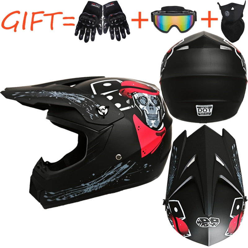 Motor Bike Cross Racing Motorcycle Helmet Safety Enduro Capacete Motorrad Cascos Downhill Bicycle Engine Cafe Racer ATV Helmets