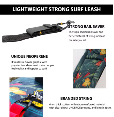Premium Surfboard Leash