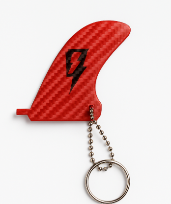 SurfnSpark Fin Keychain