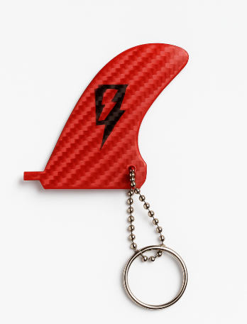 SurfnSpark Fin Keychain
