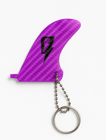 SurfnSpark Fin Keychain