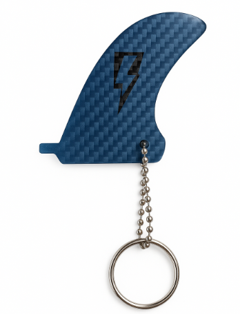 SurfnSpark Fin Keychain
