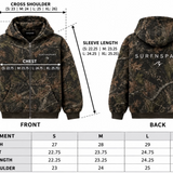 SurfNSpark Woodland Camo Zip-Up Hoodie — $60