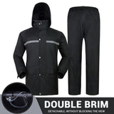Men Motorcycle Raincoat Motorbike Rain Suit Moto Raincoat Rain Coat Jacket Pants Biker Rain Set Waterproof Motorcyclist Women