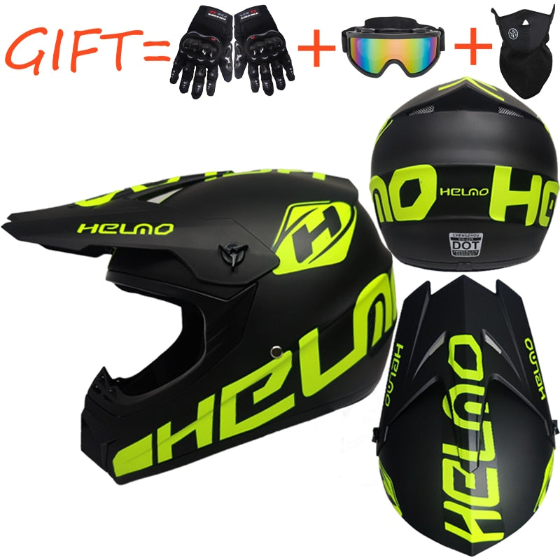 Motor Bike Cross Racing Motorcycle Helmet Safety Enduro Capacete Motorrad Cascos Downhill Bicycle Engine Cafe Racer ATV Helmets