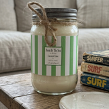 Avon By The Sea Coconut Lime Candle – All Natural | Surfnspark Exclusive