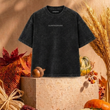 SurfNSpark Ocean Graphic Tee — Washed Black