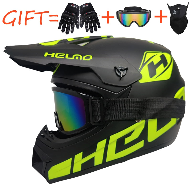 Motor Bike Cross Racing Motorcycle Helmet Safety Enduro Capacete Motorrad Cascos Downhill Bicycle Engine Cafe Racer ATV Helmets